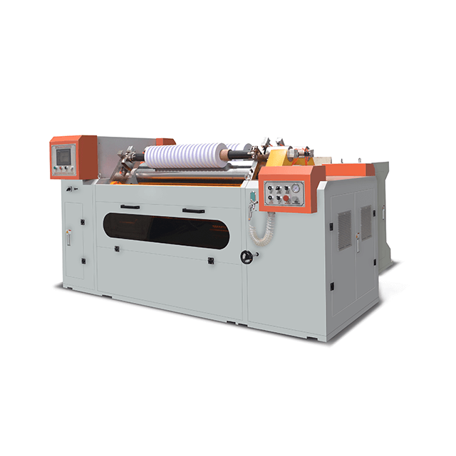 Paper And Plastic Film Slitting And Rewinding Machine For Surface Rolling