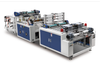 High speed double lines rolling bag making machine