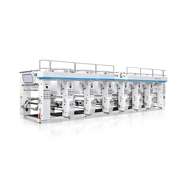 Middel Speed Plastic Rotogravure Printing Machine